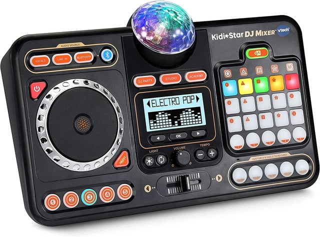 VTech Kidi Star DJ Mixer Color: Black Exclusive - Walmart.com