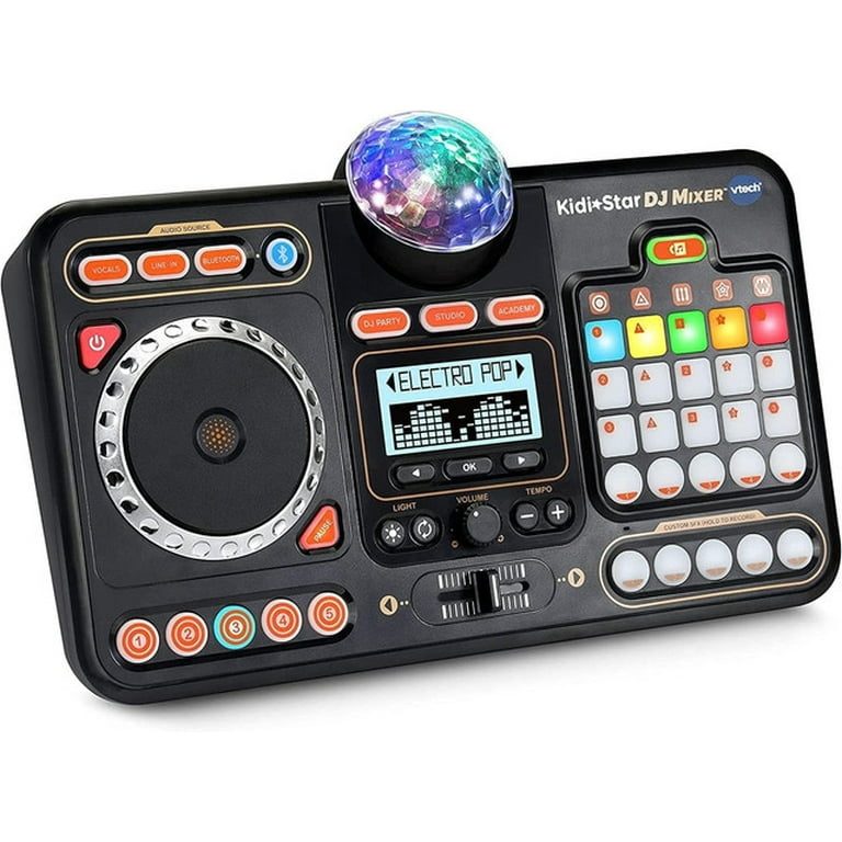VTech Kidi Star DJ Mixer Color: Black Exclusive - Walmart.com