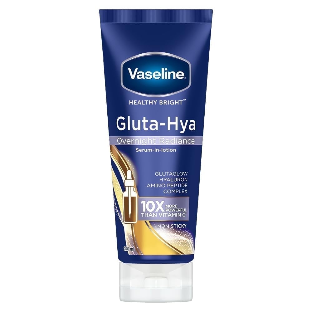 Vaseline Gluta-Hya Overnight Radiance, Serum-In-Lotion, Amino