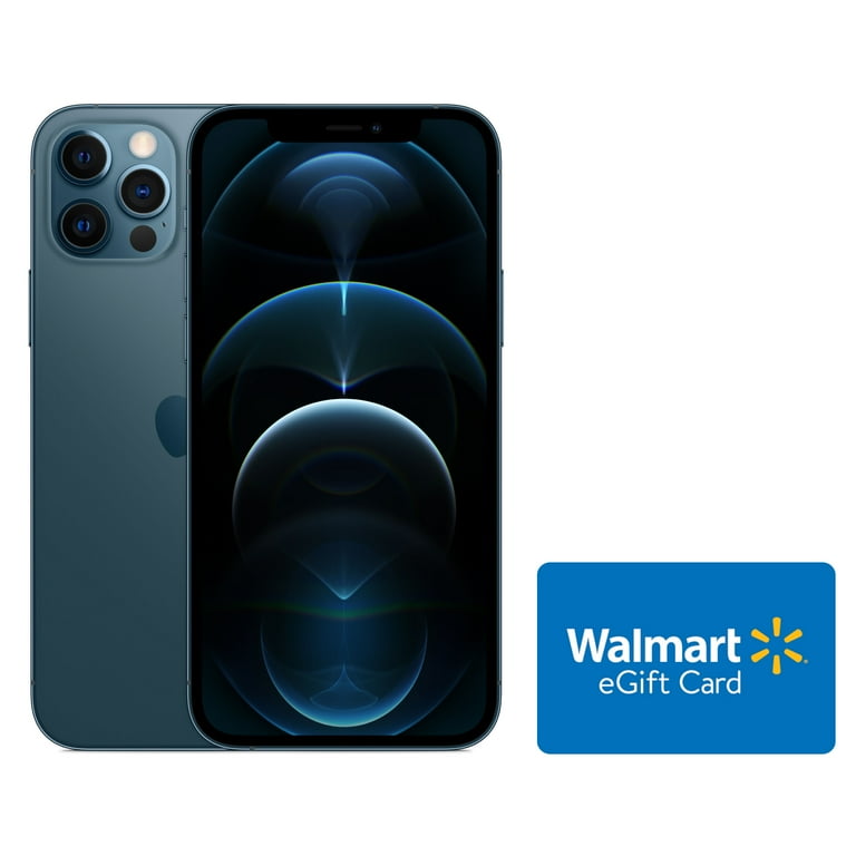 Verizon iPhone 12 Pro 256GB Pacific Blue - Walmart.com