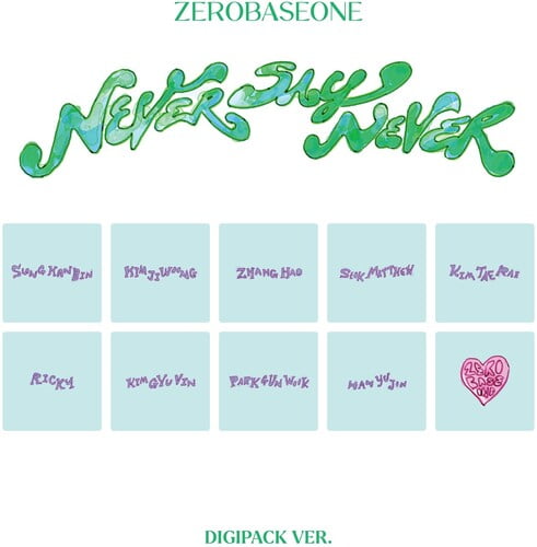 Zerobaseone - Never Say Never [DIGIPACK ver.] - CD - Walmart.com