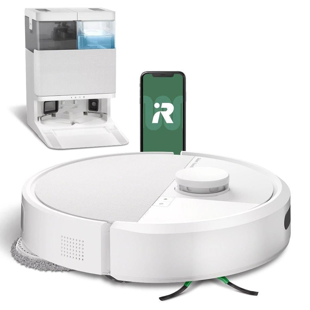 iRobot Roomba Plus 405 Combo Robot Vacuum & Mop + AutoWash Dock