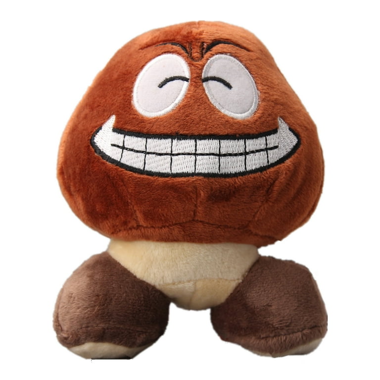 UIUOUTOY Super Mario Bros. 5'' Goomba Plush Toy - Mushroom Man