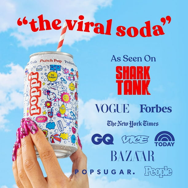 poppi Prebiotic Soda Punch Pop 12 fl. oz., 15 pk. - Samsclub.com