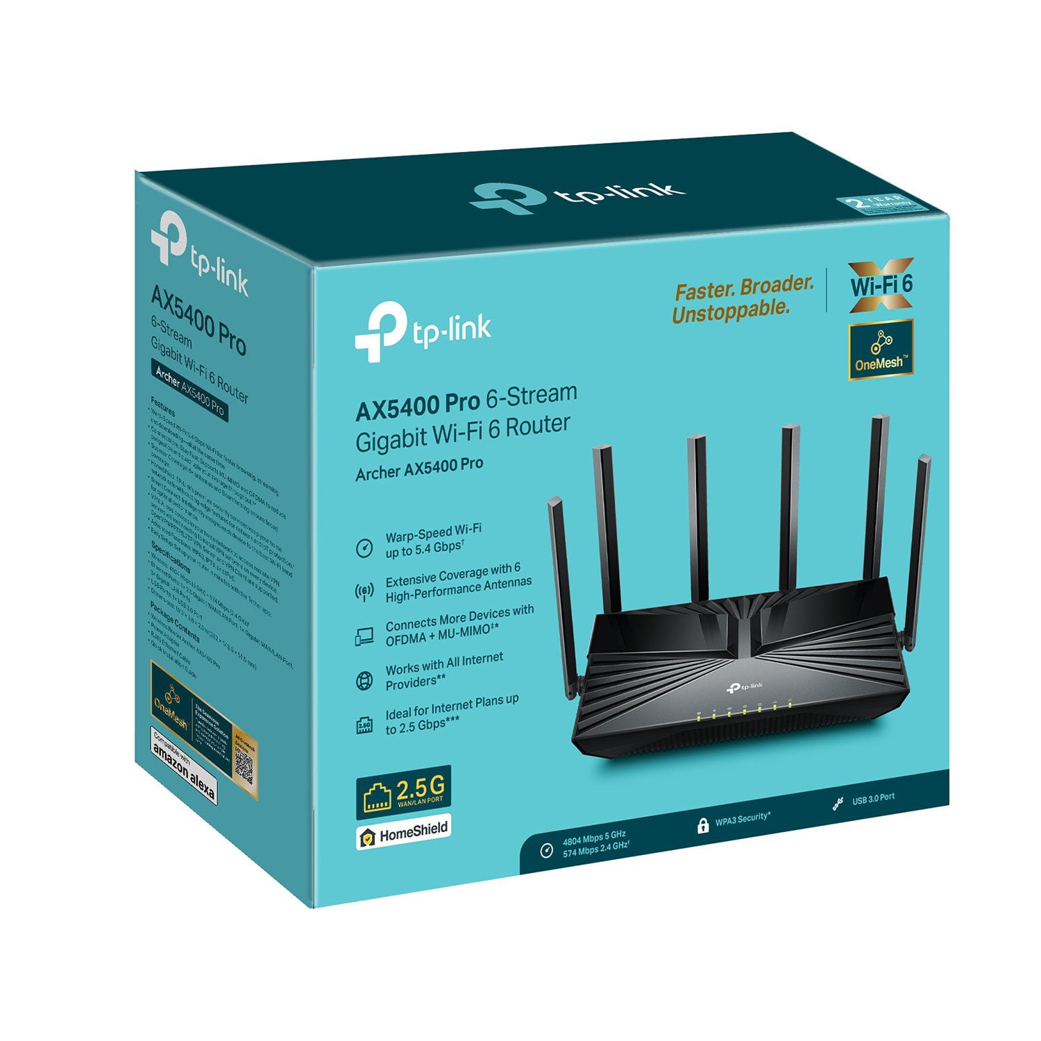 TP-Link Archer AX5400 Pro Wi-Fi 6 Router - Samsclub.com