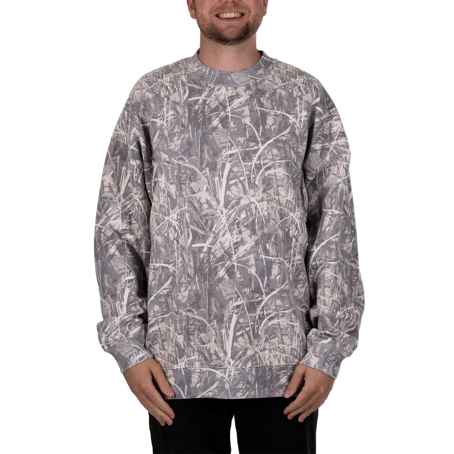 State of Mine Men's Camo Crewneck Fleece Sweatshirt - Samsclub.com