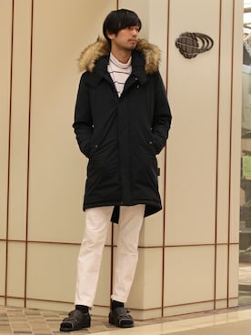 YOSOOU×BEAMS LIGHTS / 別注 ダウンモッズコートを使った人気