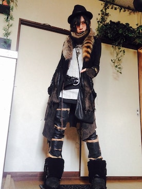 Imperfect/Perfect Malibu Cowboyのブーツを使った人気ファッション