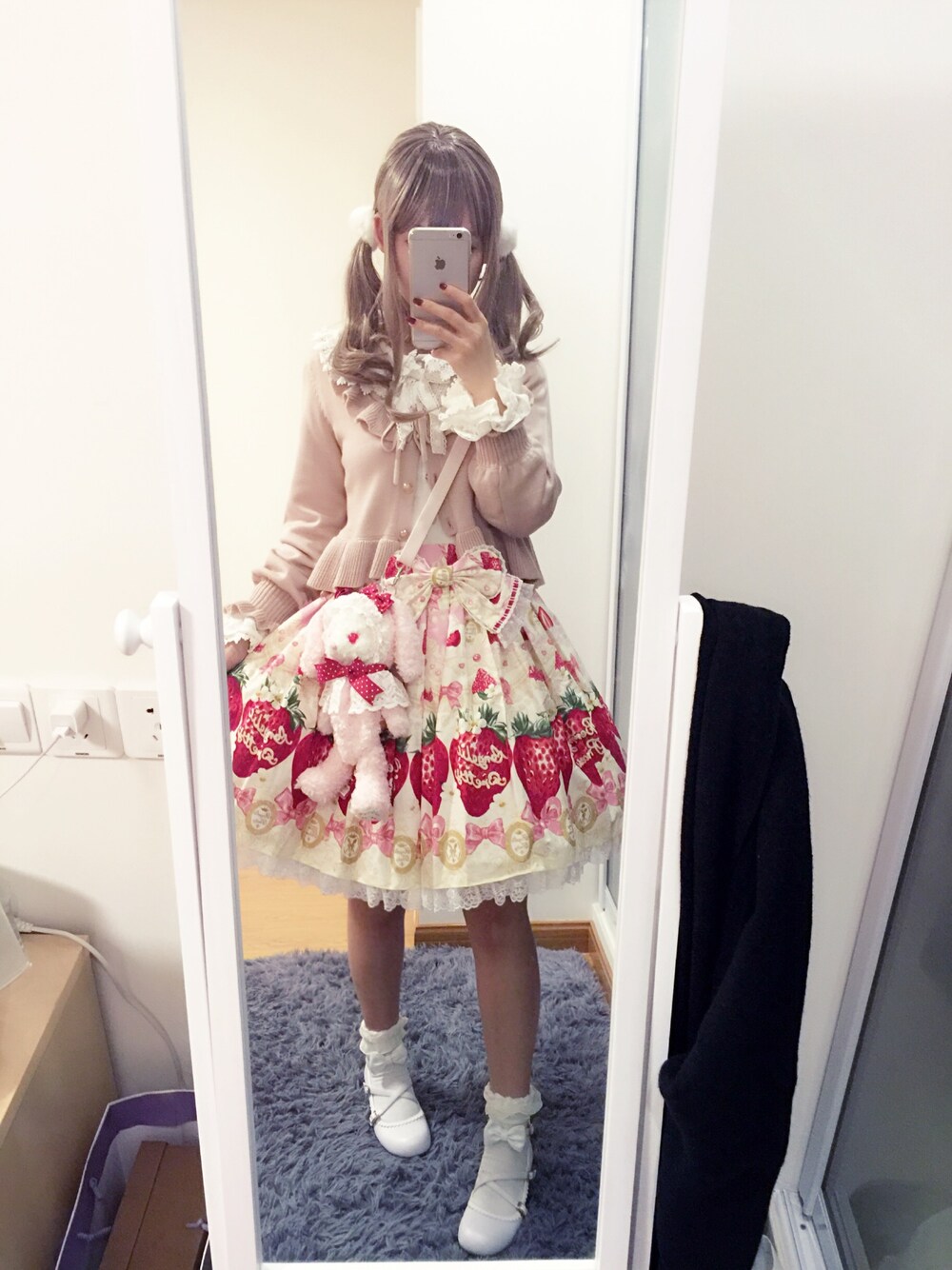 Angelic Prettyのスカート（ピンク系）を使った人気ファッション