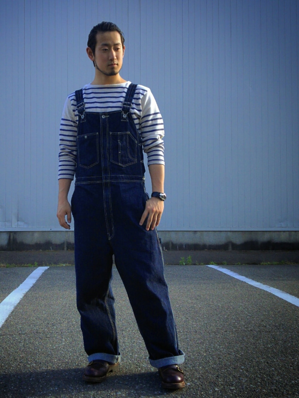 NEIGHBORHOODのサロペット/オーバーオールを使った人気ファッション