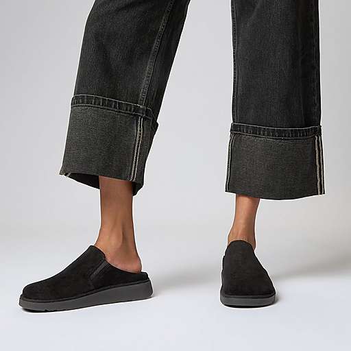 Women's Gen-Ff Elasticated Suede Mules | FitFlop US