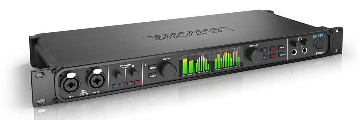 MOTU、伝統の“828”を冠した新型オーディオIF「828es」を発表