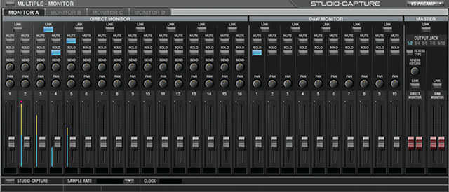 ローランド、24bit／192kHzに対応し、16ch入力／10ch出力を装備した