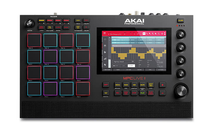 Akai Professional、次世代音楽制作マシン「MPC Live II」を発表