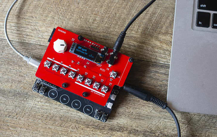 約1万円で買える高機能な“ポケット・シンセサイザー”、NUNOMO「QUN」が