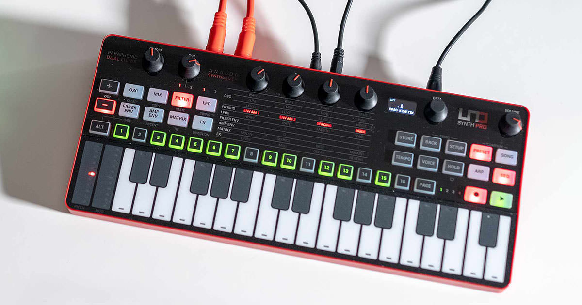 NAMM 2021: IK Multimedia、次世代のアナログ・シンセ「UNO Synth Pro