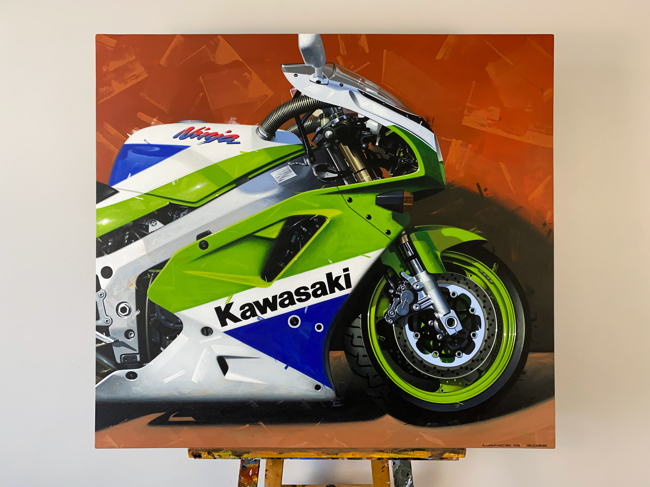 1991 Kawasaki ZX-7 Original Painting – Iconic Motorbike Auctions