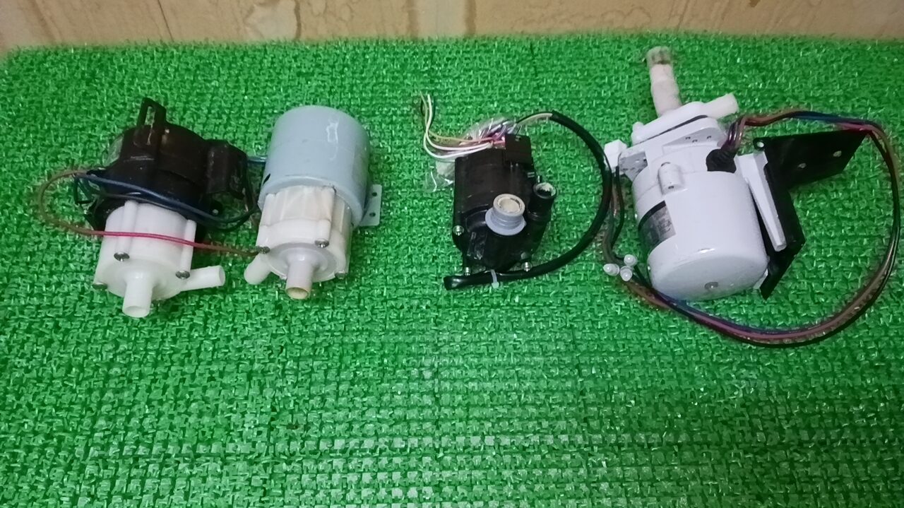 ホシザキ製氷機の中核をなす電気部品：ポンプモーター