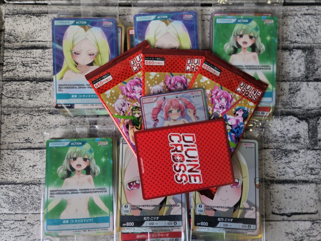 ディヴァインクロス】魔法少女にあこがれてを1カートン/6ボックス開封