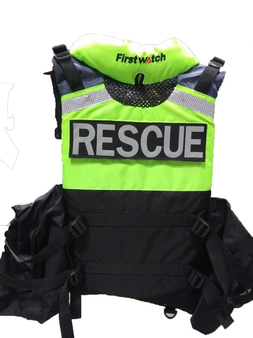 AV-800-PROY Pro Four Pocket Vests | Ice Rescue Equipment