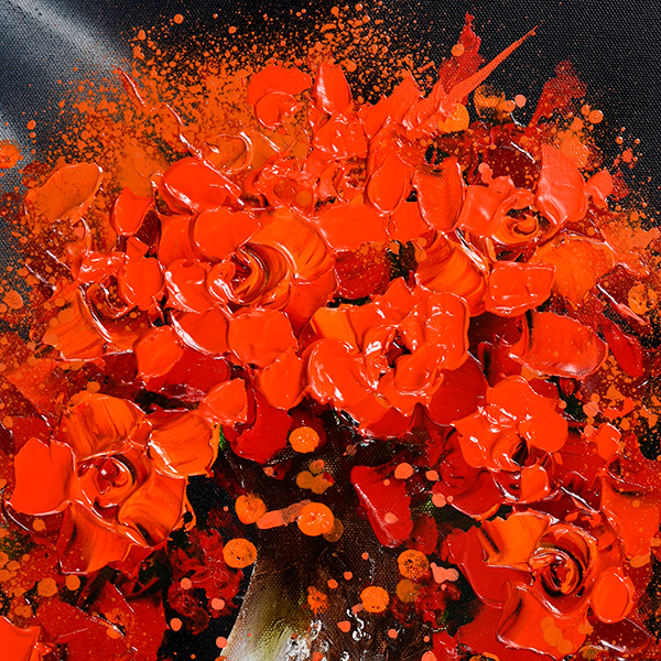 立川広己 油彩展～追憶と幻想の花々～(藤崎本館） | 一枚の繪