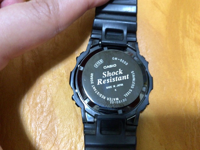 Gショックのソーラー電池切れを解決する方法は？カシオに送るだけ