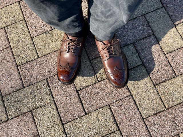 シェットランドフォックスのハンプトンをレビュー！フルブローグの