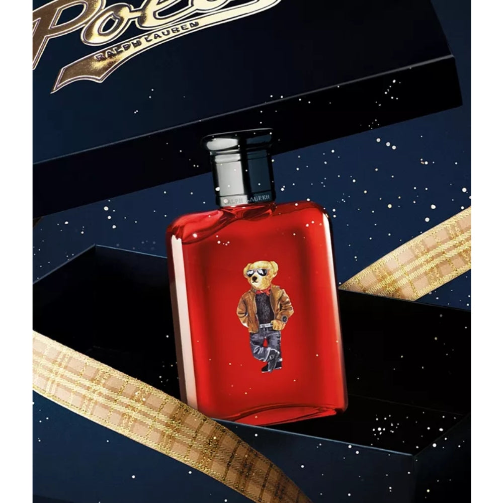 Ralph Lauren Polo Red Men's 4.2 oz Eau de Parfum Limited Bear
