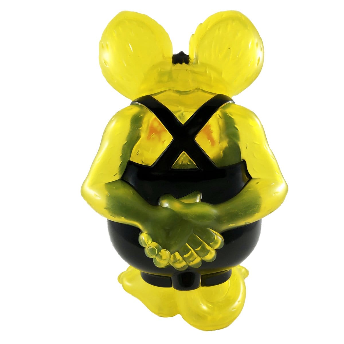Rat Fink Translucent Yellow by Ed Roth x Secret base Sofubi