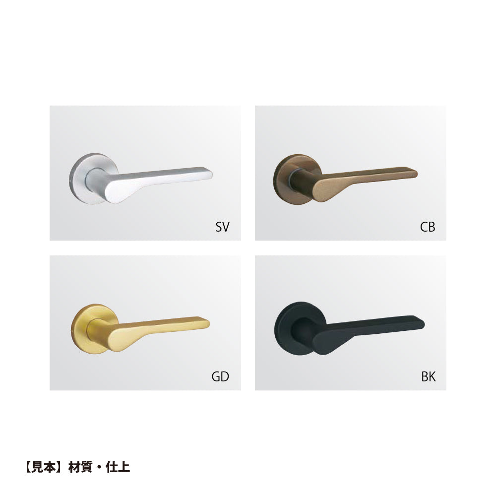 U9 LA21-1 片開き用 SV｜レバーハンドル錠｜美和ロック（MIWA