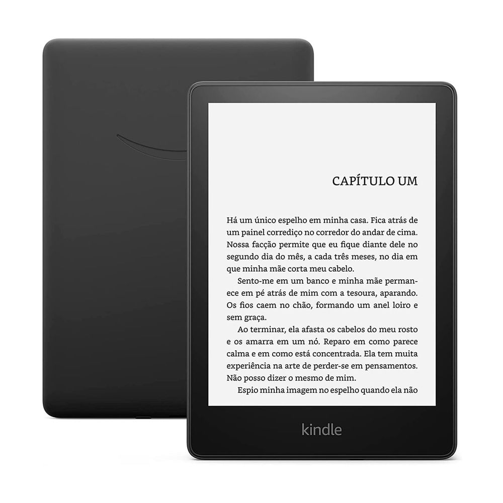 Kindle Amazon Paperwhite 11ª Geração Preto, 8GB, Tela de 6,8”, Wi