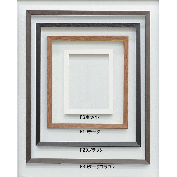 仮縁 油絵額 高級仮縁 キャンバス額 木製仮縁 油額 額縁 額 F80 1455