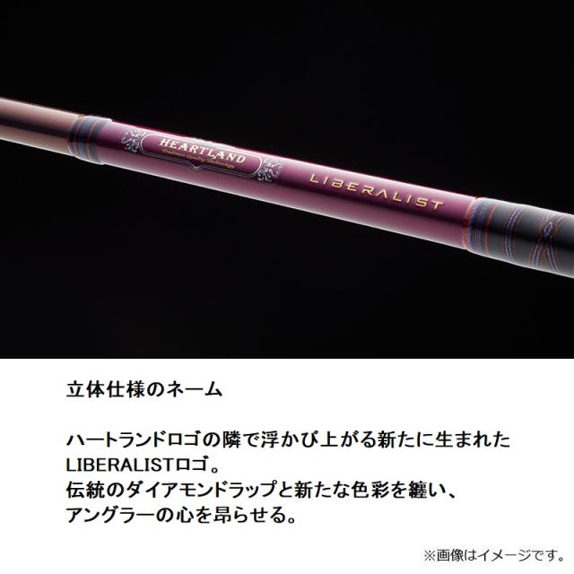 ダイワ ハートランド リベラリスト 803M+RSB-22 / ベイト ロッド