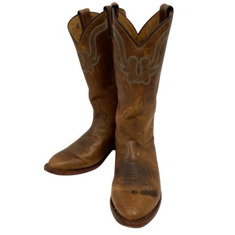 中古】トニーラマ TONY LAMA ウエスタンブーツ レザー 25cm ブラウン