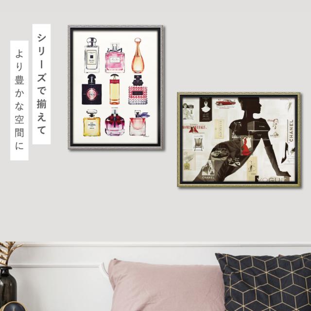 No.93木枠付きキャンバスアート ブランドアートポスター 香水 chance