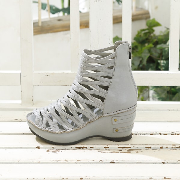 ヒナ デイ グリーン（Hina Day Green）/【人気商品】本革 日本製 厚底