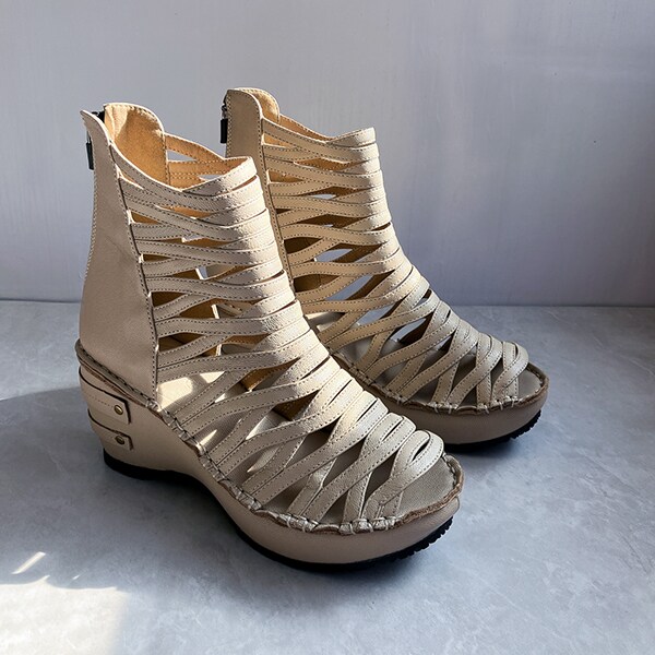 ヒナ デイ グリーン（Hina Day Green）/【人気商品】本革 日本製 厚底