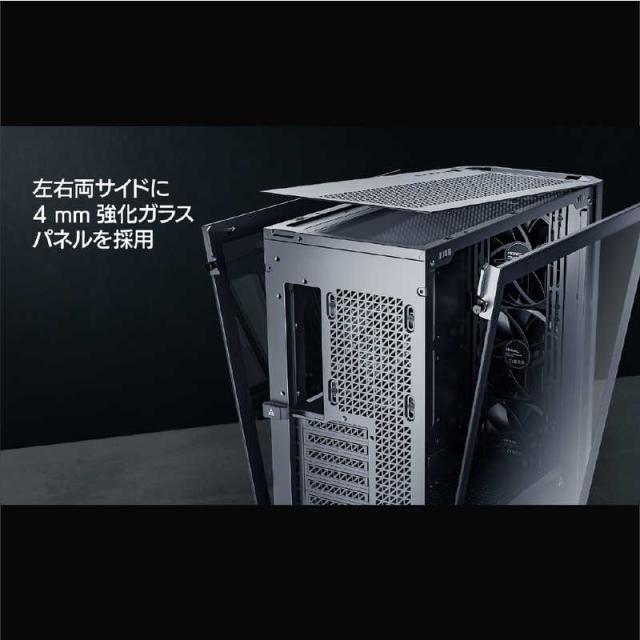 ANTEC PCケース［ATX /Micro ATX /Extended ATX /Mini-ITX］ブラック