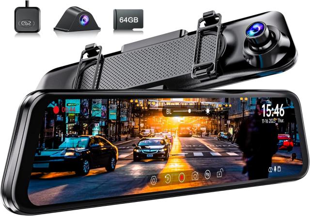 JADO最新ドライブレコーダー 5K解像度 リアカメラ60FPS高フレーム