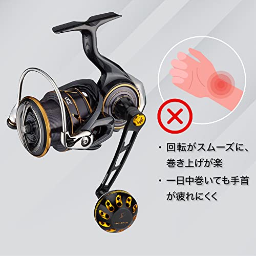 ゴメクサス ハンドル ダイワ リール DAIWA シングル スピニング パワー