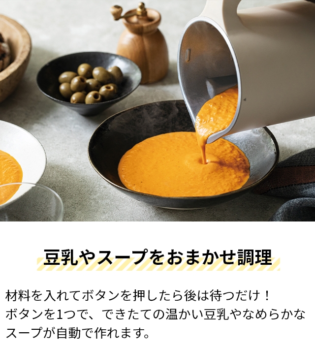 レコルト AQUA限定レシピ含む3大特典 豆乳メーカー 自動調理ポット RSY