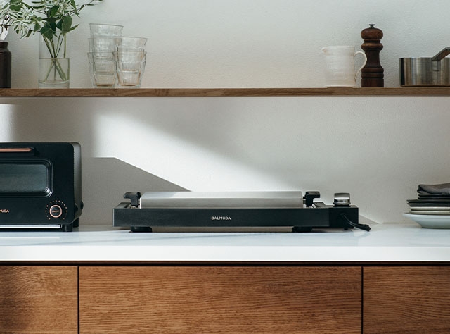 バルミューダ ザ プレートプロ たこやきプレートセット K10A-BK K10