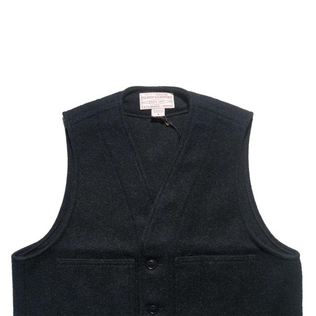 フィルソン FILSON マッキーノ ウール ベスト ソリッドカラー｜ メンズ