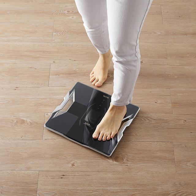 タニタ 体重計 体組成計 スマホ 日本製 メタリックブラック RD-912 BK