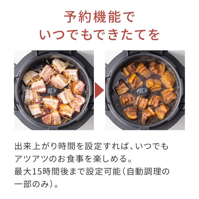 パナソニック NF-AC1000-K 自動調理鍋 2.4L ブラックPanasonic Bistro