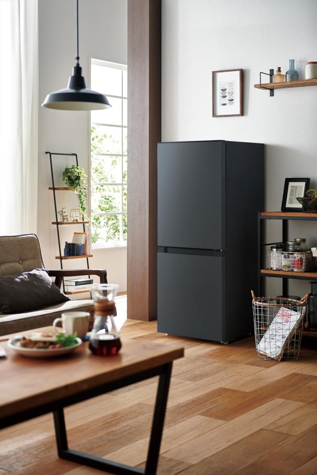 ハイアール JR-NF140RJ-H 140L 2ドア冷蔵庫（マットグレー）【右開き