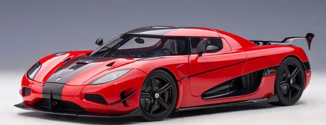 オートアート 1/18 ケーニグセグ アゲーラ RS （レッド/カーボン
