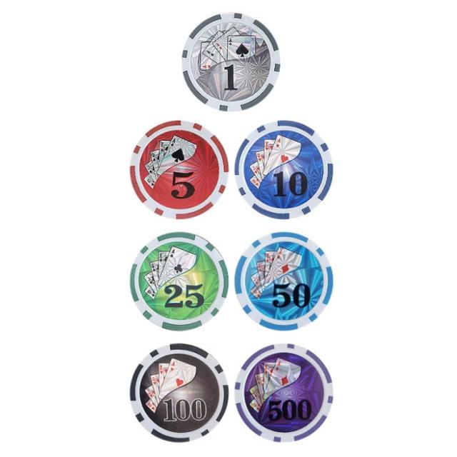 イベント カジノ カジノセット ポーカーセット 500枚 チップ ゲーム用