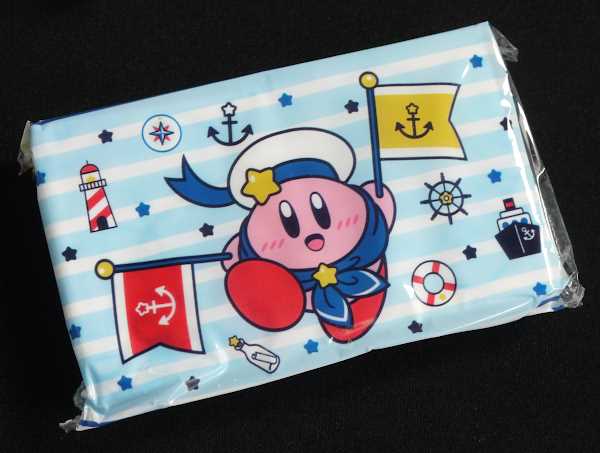 水に流せるティッシュ 星のカービィ 8組(16枚)×4個入 ［色柄指定不可