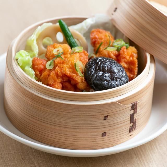 中華セイロ 2段 直径21cm （ 蒸し器 杉 木製 蒸籠 セイロ 蒸篭 蒸し